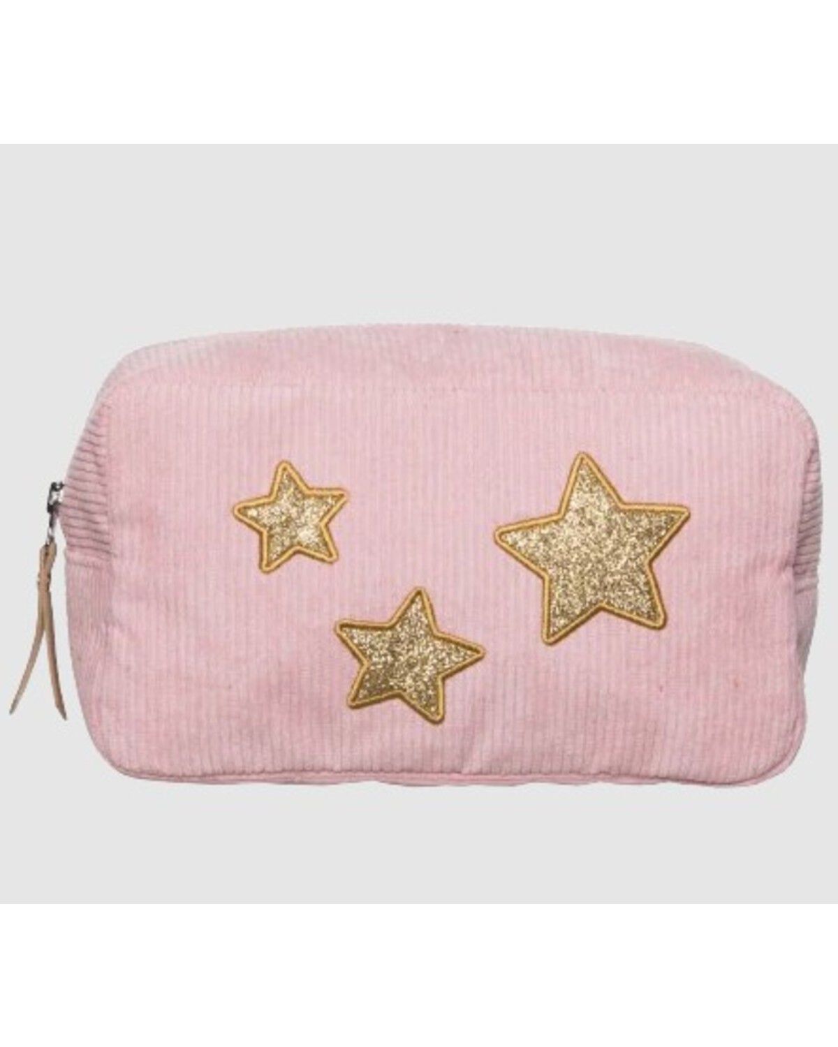 CORDUROY STAR COSMETIC BAG