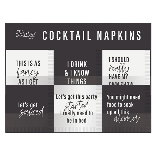 TOTALEE COCKTAIL NAPKINS