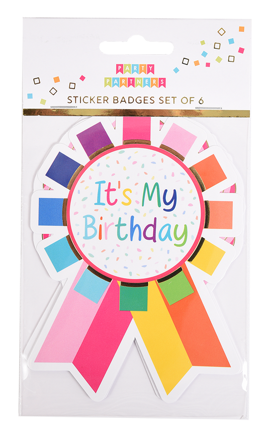 It’s my birthday sticker badge