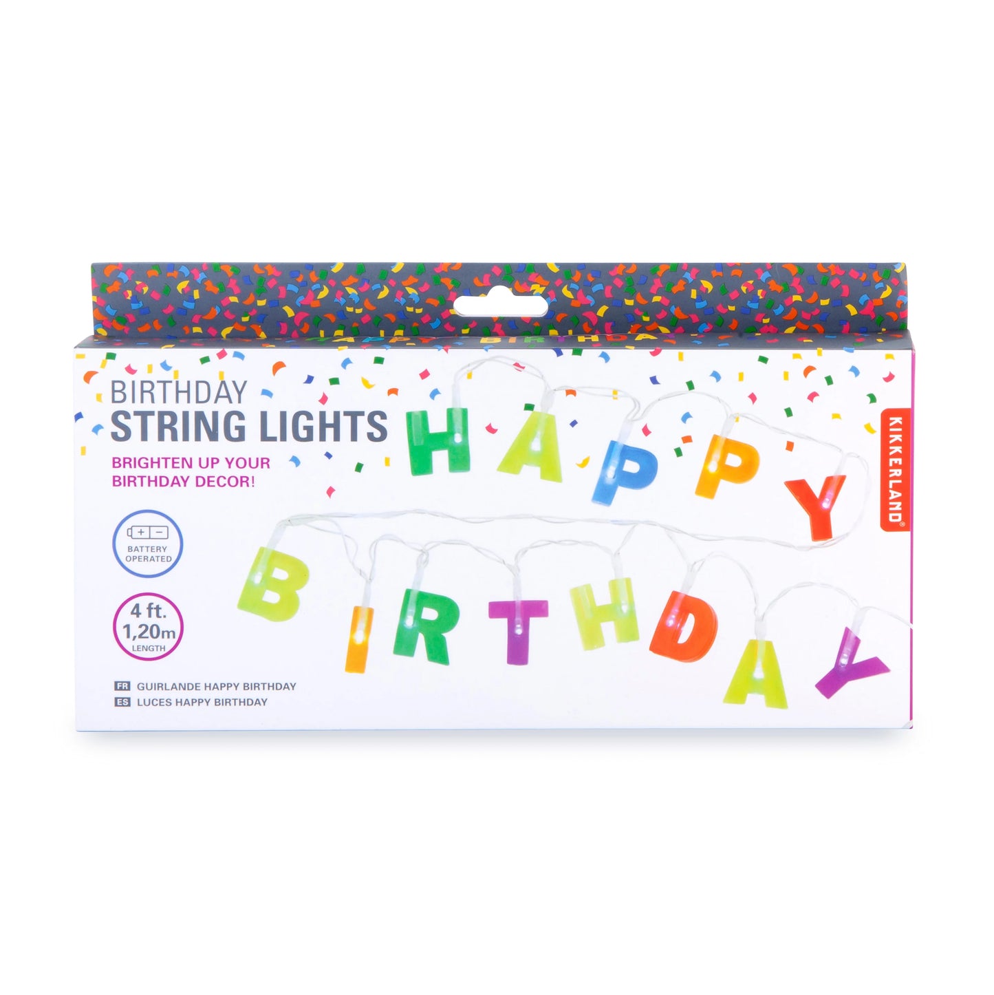 HAPPY BIRTHDAY STRING LIGHTS LIGHT UP