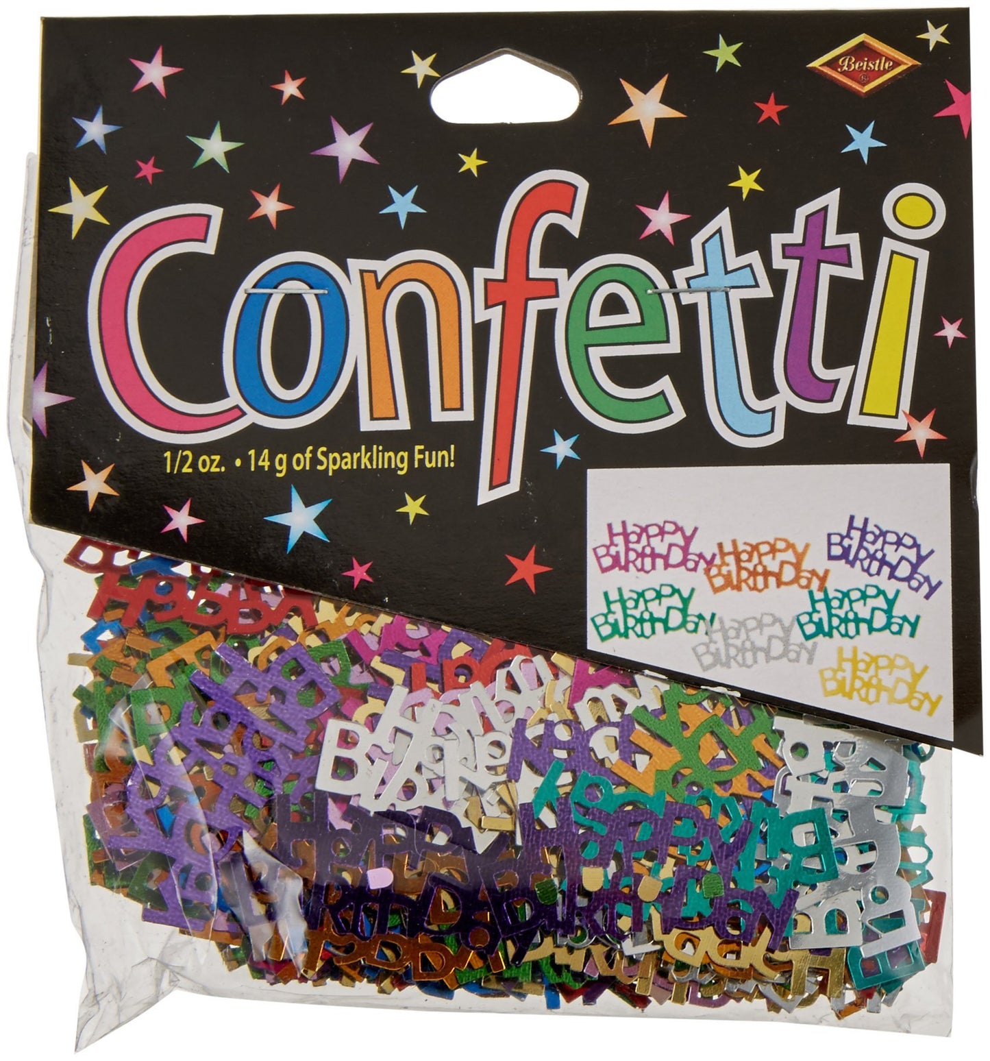 HAPPY BIRTHDAY CONFETTI