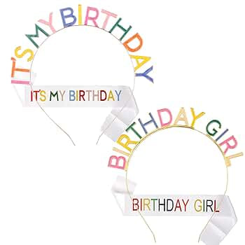 BIRTHDAY GIRL HEADBAND
