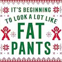 FAT PANTS COCKTAIL NAPKIN
