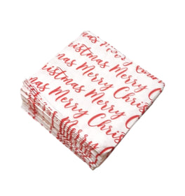 MERRY CHRISTMAS COCKTAIL NAPKIN