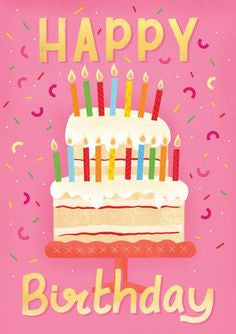 Happy birthday card