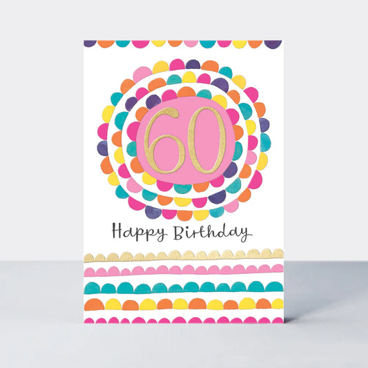 60th birthday card
