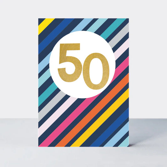 50th birthday card