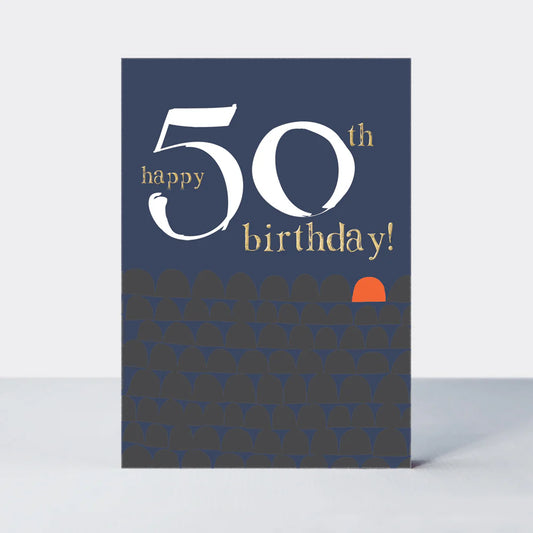 50th birthday card