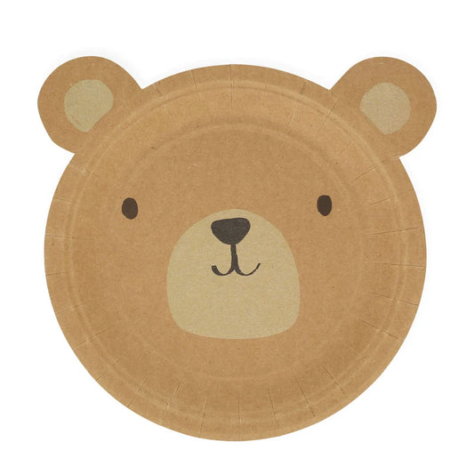 WOODLAND BEAR PLATES