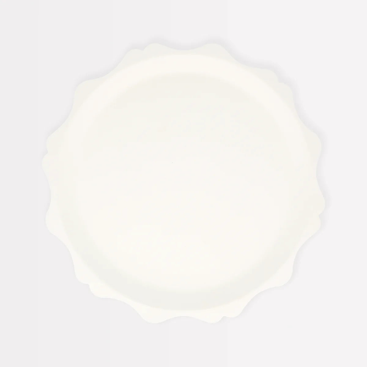 CREAM DECORATIVE BAMBOO SIDE PLATES - MERI MERI