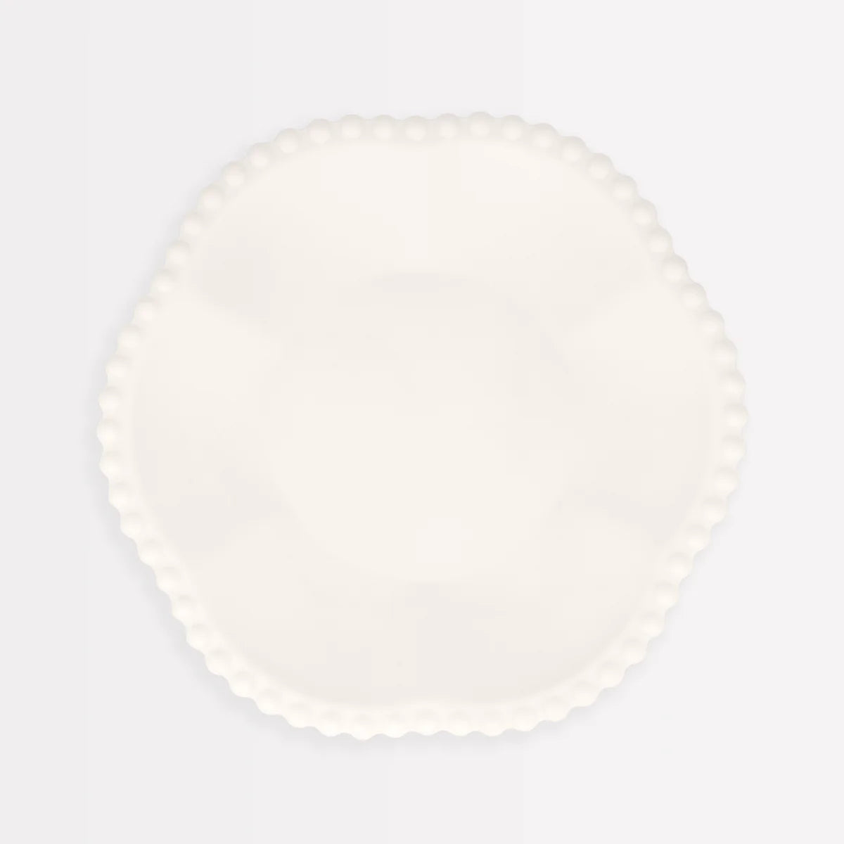 CREAM DOT EDGE SIDE PLATES - MERI MERI