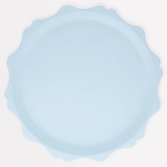 BLUE EDGE DINNER PLATES MERI MERI