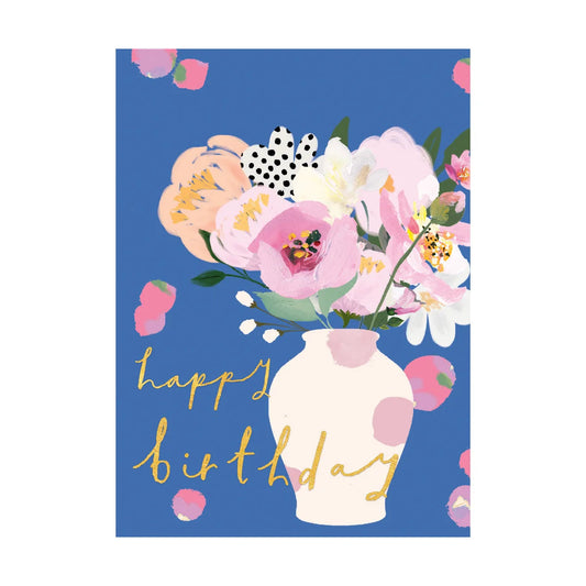 BIRTHDAY FLOWER CARD
