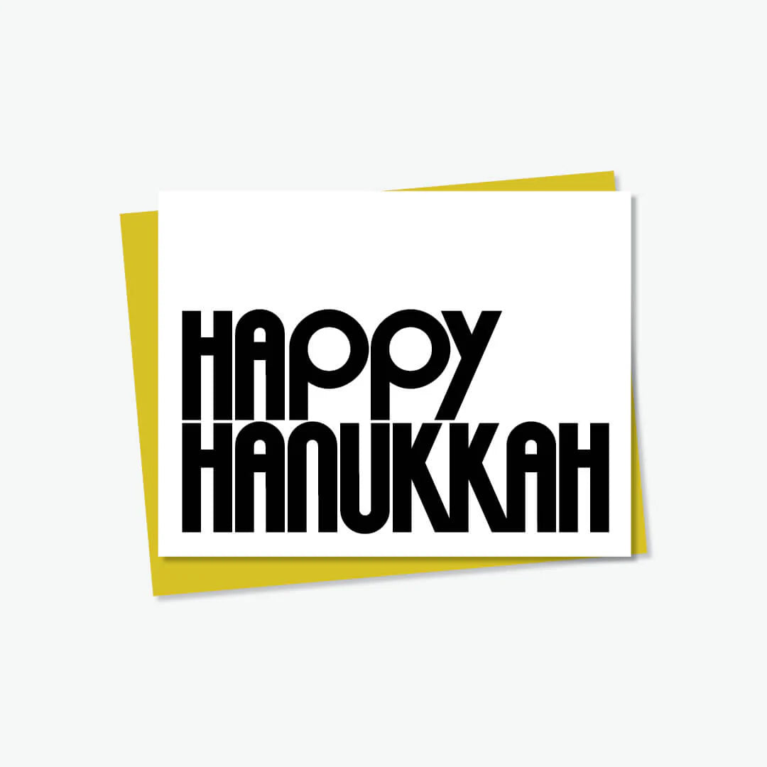 HAPPY HANUKKAH CARD