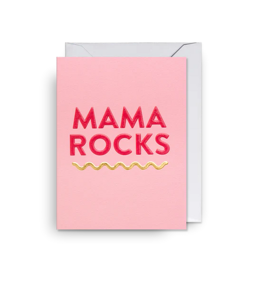 MAMA ROCKS CARD