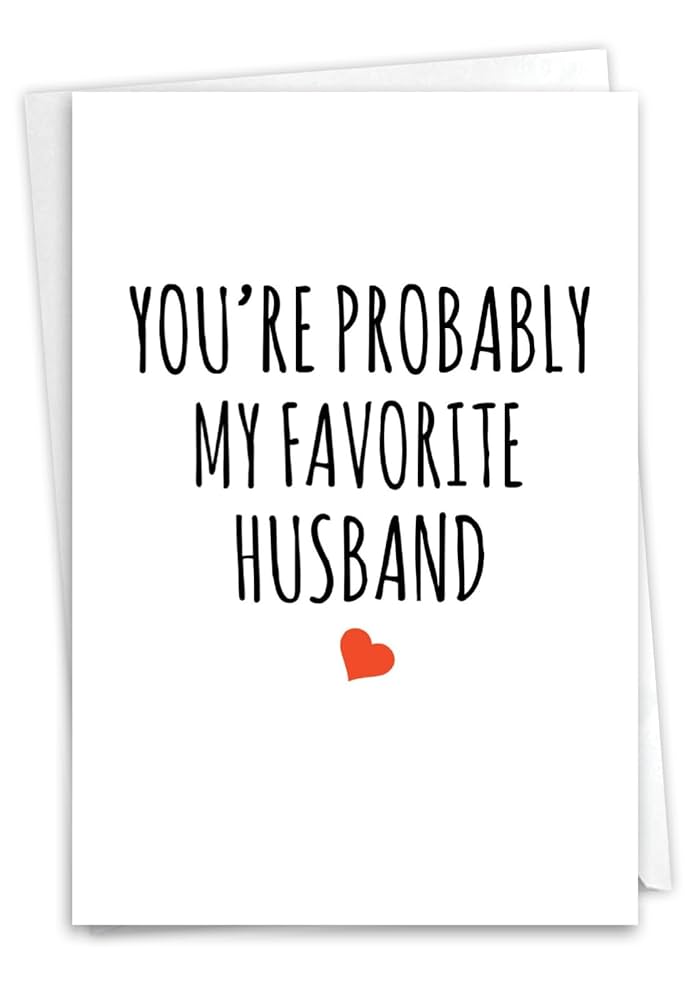 BEST HUSBAND CARD