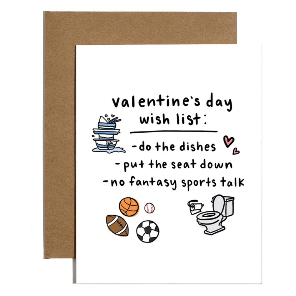 VALENTINES DAY WISH LIST