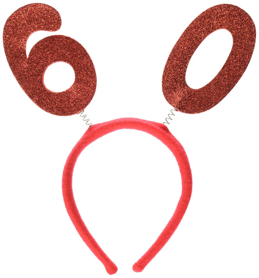 60 BIRTHDAY BOPPERS HEADBAND