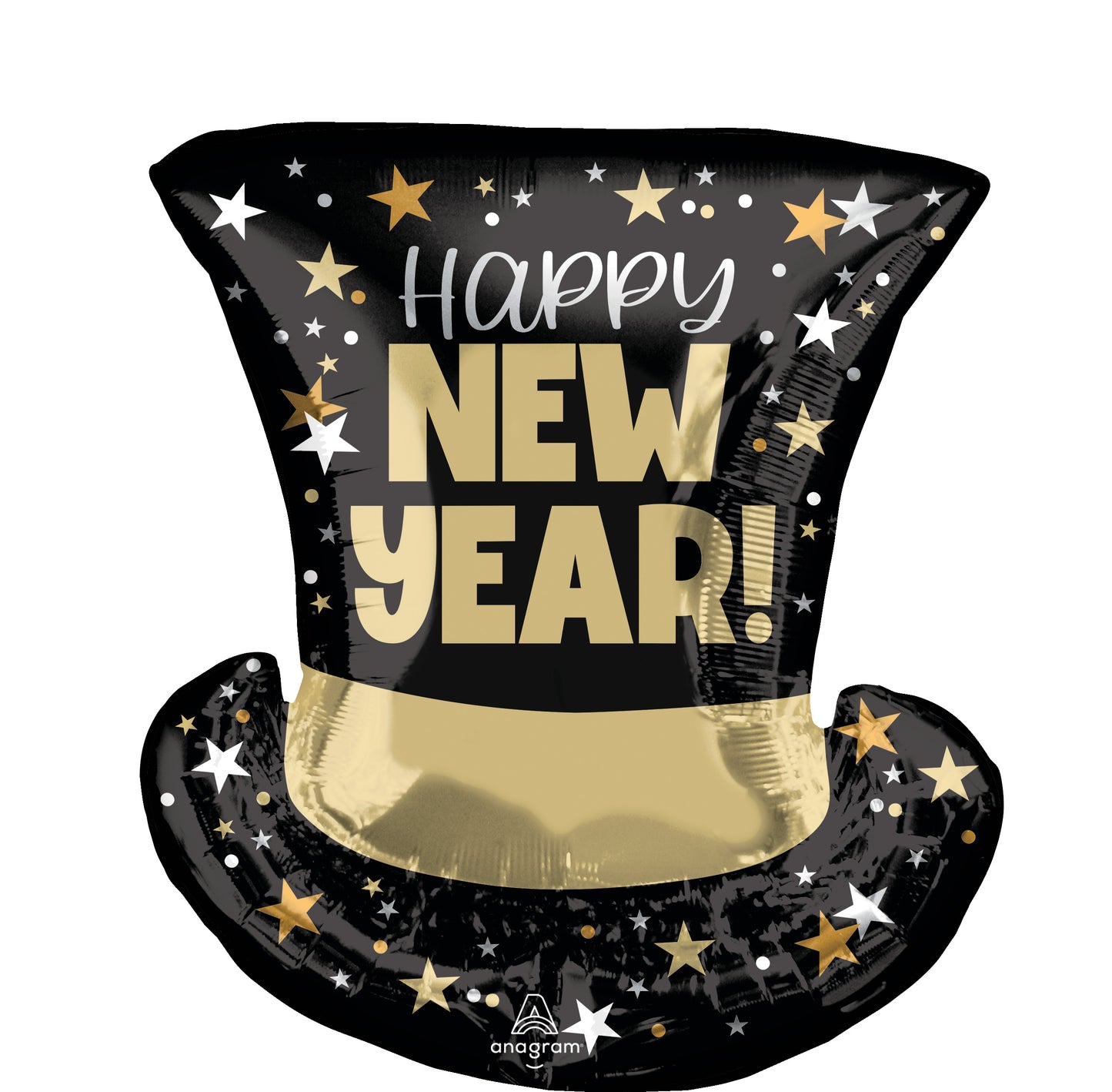 HAPPY NEW HEART SUPER SHAPE BALLOON