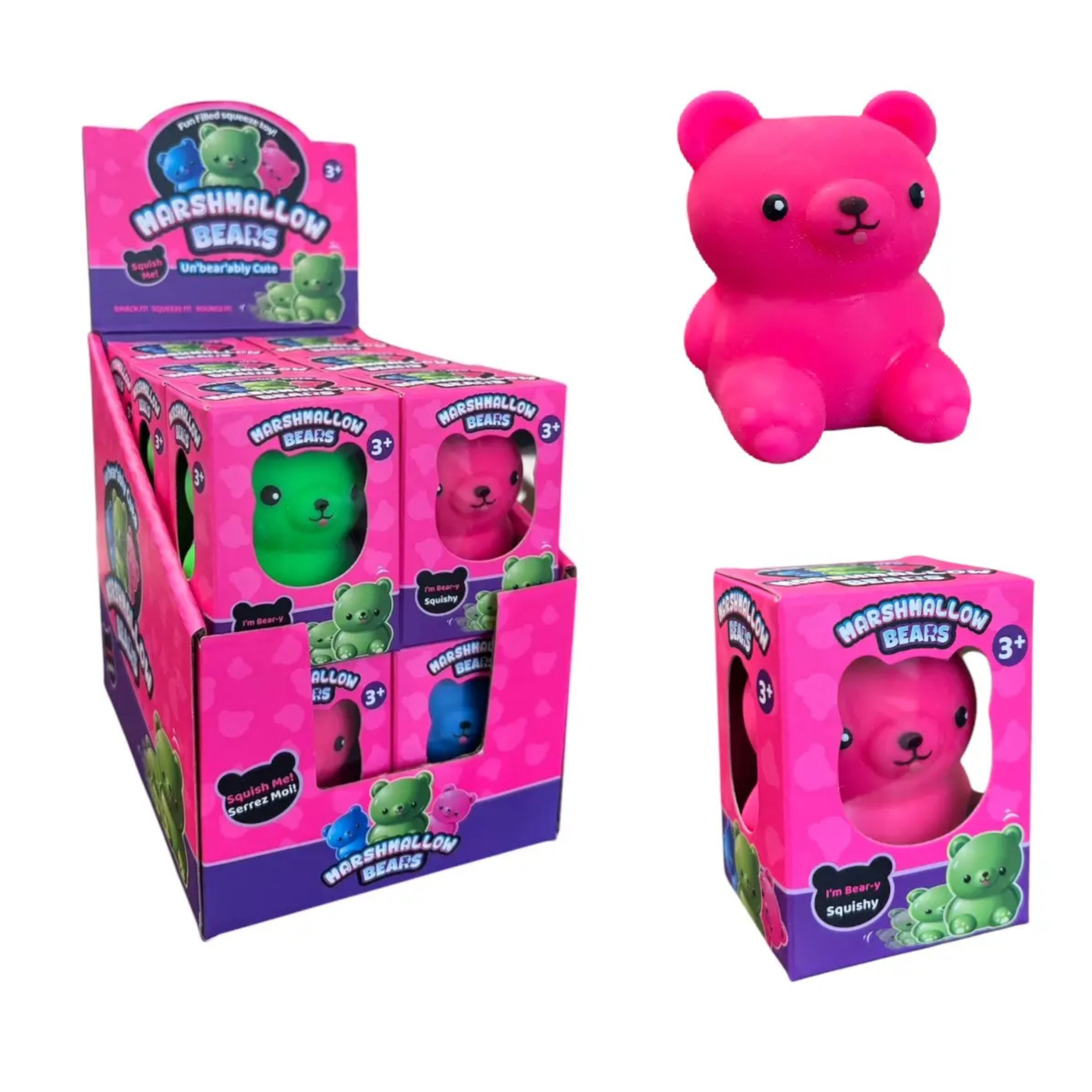 Marshmallow Bear Squishy