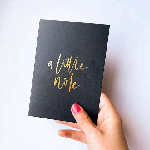 A little note card
