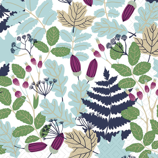 MAGIC OF LEAVES LUNCH NAPKIN