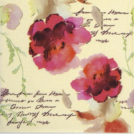 POEM LUNCH NAPKIN