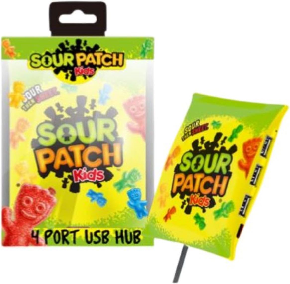 Orbit Sour Patch 4 Port Charging HUB