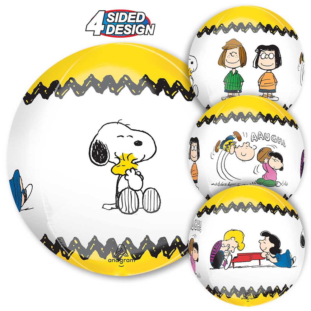 16 inch PEANUTS ORBZ foil balloon