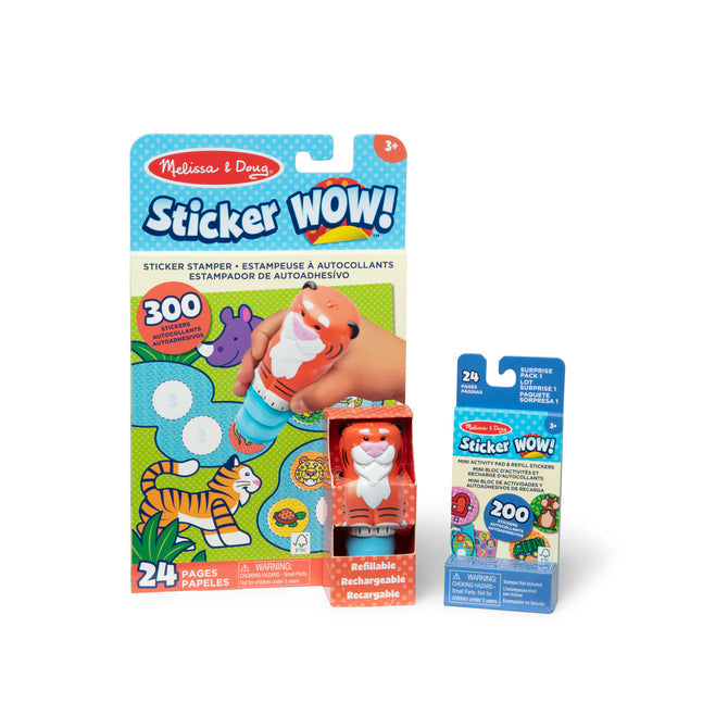 Sticker Wow / tiger