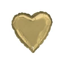 FOIL HEART STANDARD BALLOON