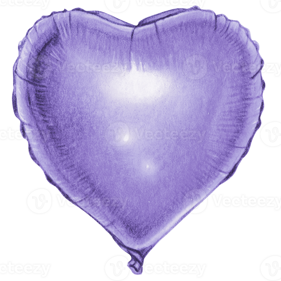 FOIL HEART STANDARD BALLOON