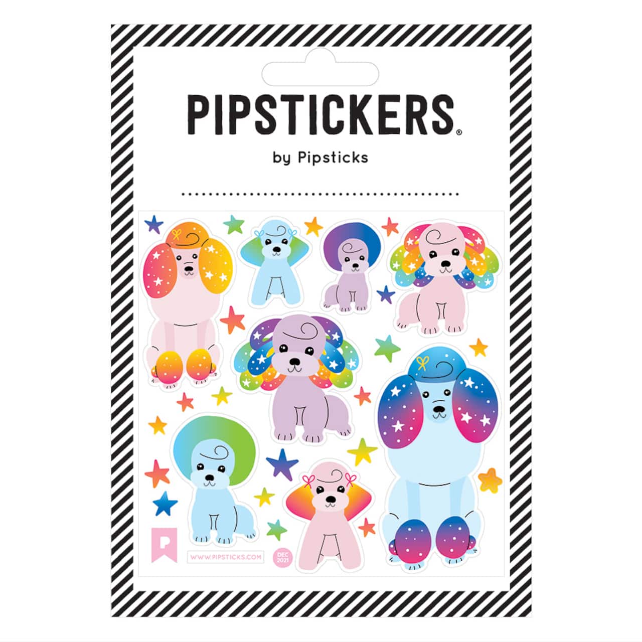 Pipstickers® Pampered Poodles Stickers