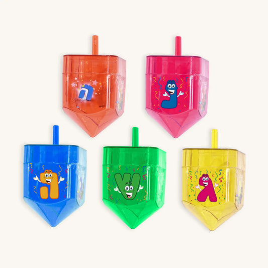 Fillable Dreidels - Medium - Assorted Colors
