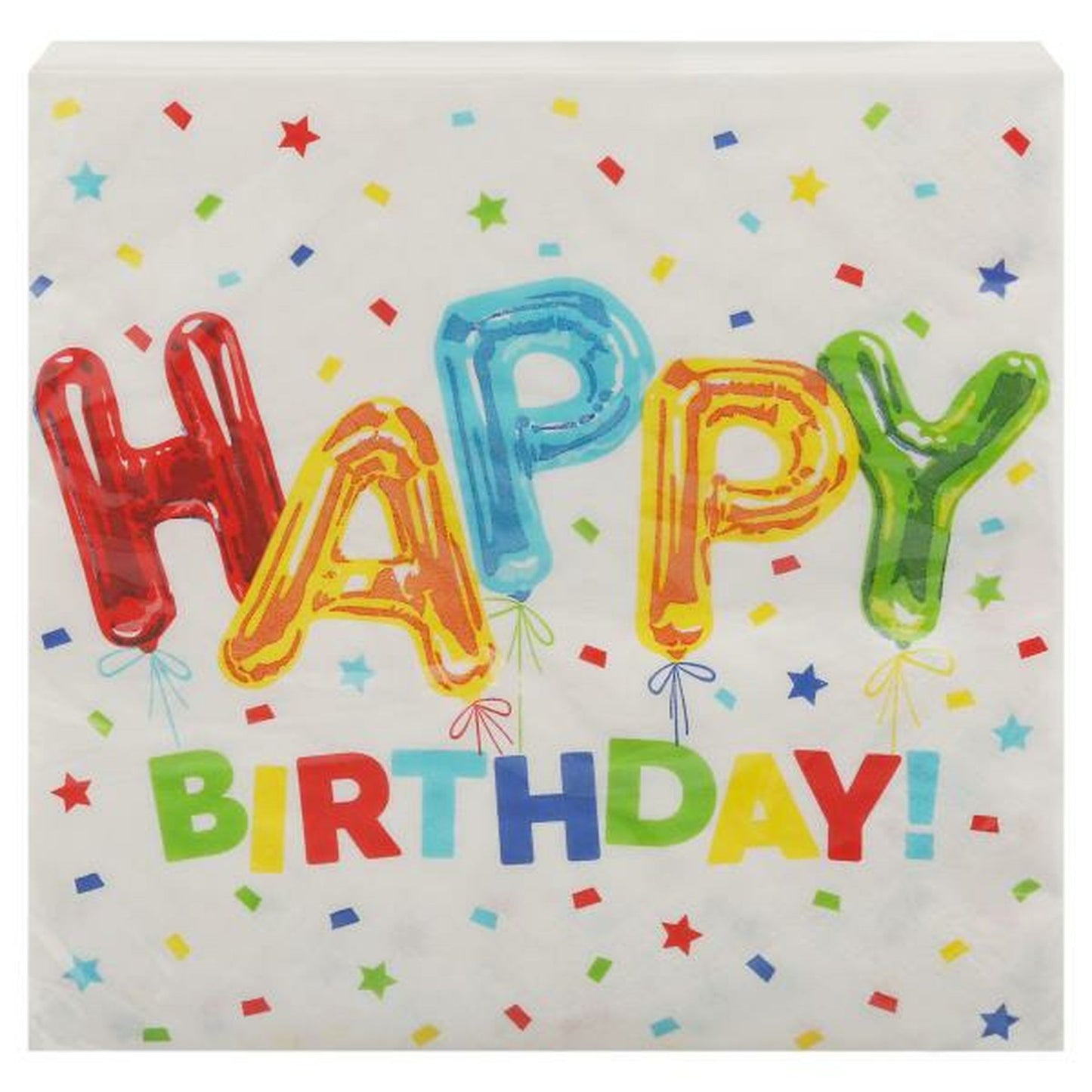 Unique party - happy birthday lunch napkin 16 ct