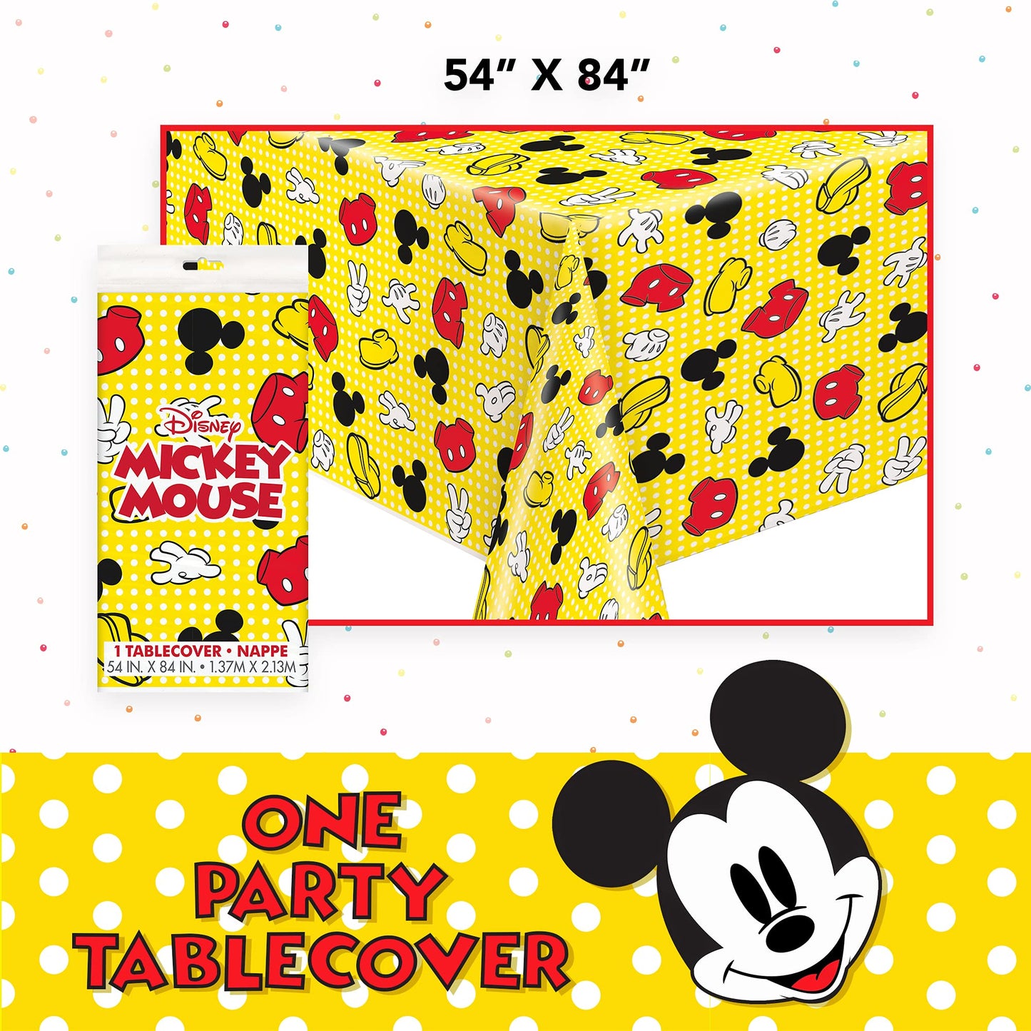 Unique Mickey Mouse Tablecloth