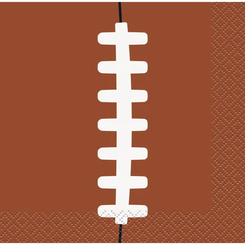 Football Cocktail napkin 16 ct