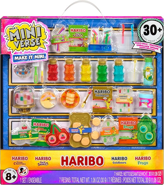Miniverse Make It Mini HARIBO Multipack, DIY, Resin Play, Hobby, Gifts, Replica Food, NOT EDIBLE, Collectors, 8+