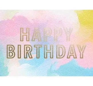 Happy Birthday