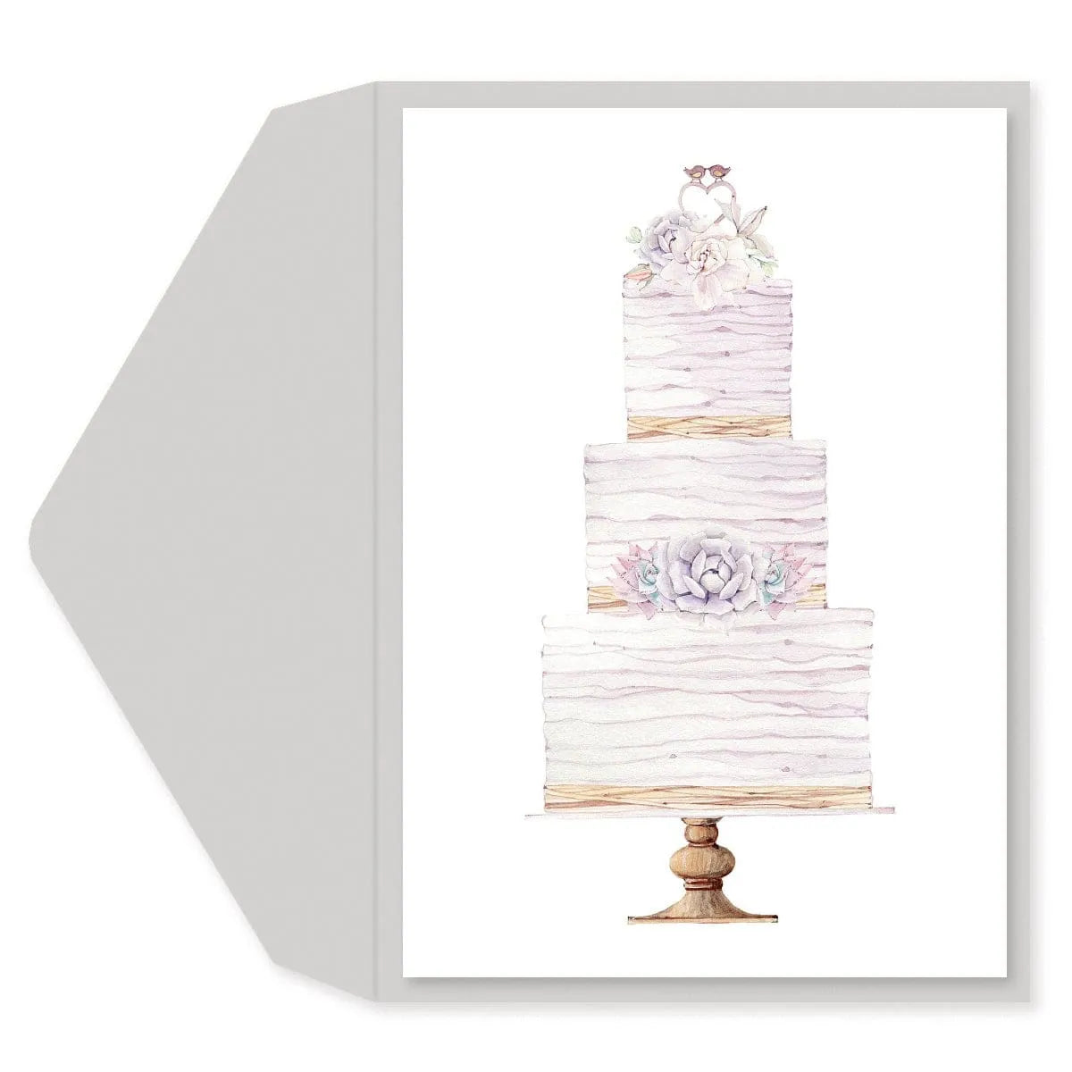 Pearlized Wedding Cake