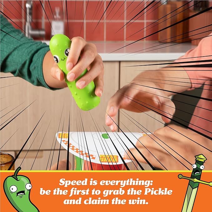 Exploding Pickle Games Exploding Kittens Presents, Pickle Grab - A Speed Grabbing Card Game ...