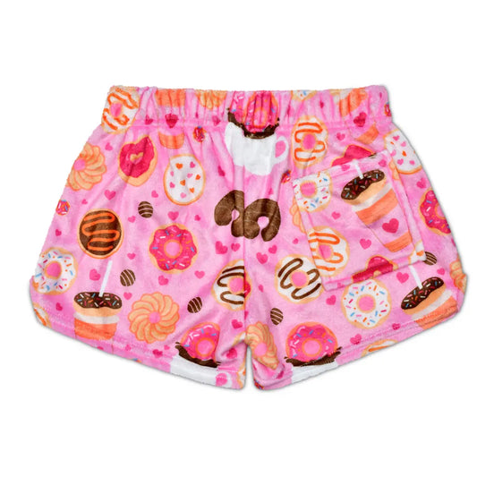 Donut Love Plush Shorts
