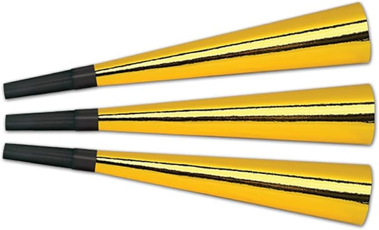 Gold foil horns