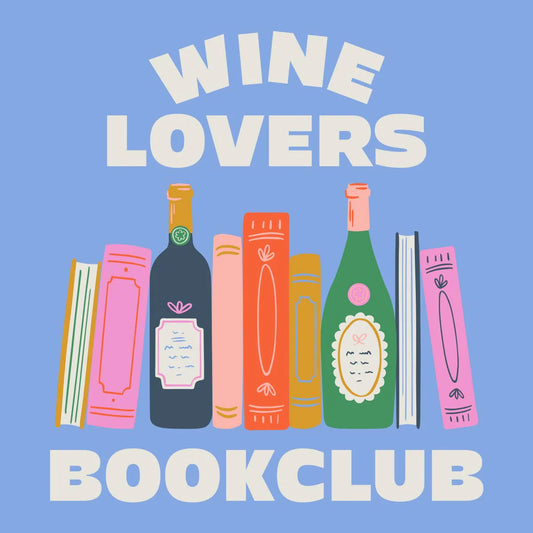 WINE LOVERS BOOK CLUB COCKTAIL NAPKIN