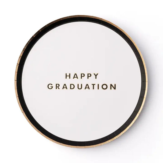 Happy Graduation Snack Plates