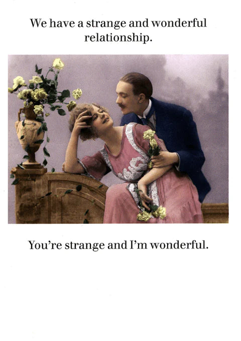 STRANGE AND WONDERFUL CARD