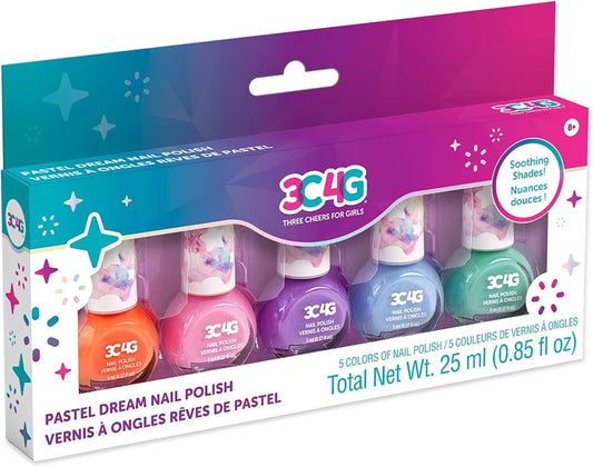 3C4G Pastel Dreams 5 Pack Nail Polish Set