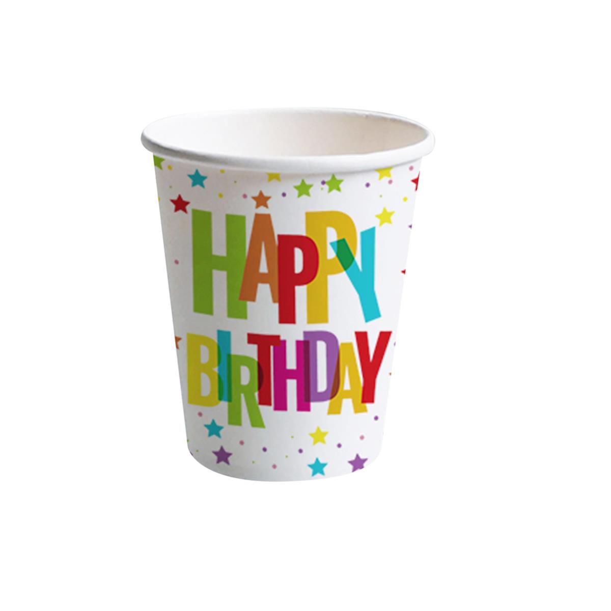 Happy Birthday paper cup