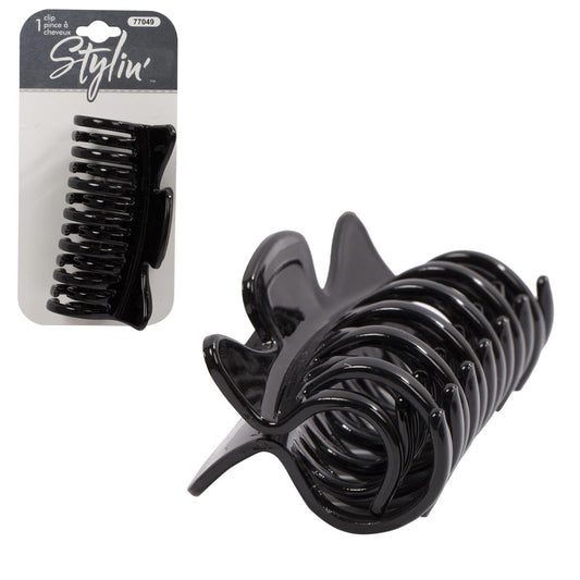 Large Black Claw Clip