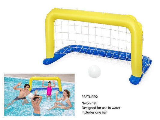 Inflatable Water Polo Goal w/Play Ball Set, colour box